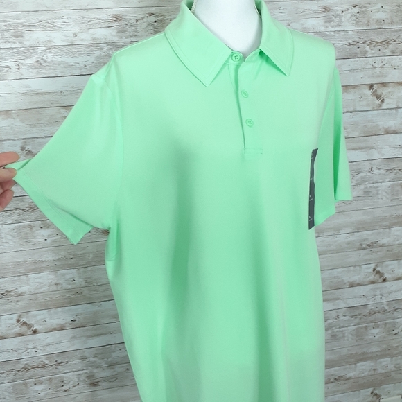 All In Motion Womens Polo Shirt Moisture Wick C - Picture 2 of 4